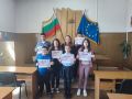 Участие в международен конкус за детска рисунка “С очите си видях беда”  - ОУ Неофит Рилски - Костандово